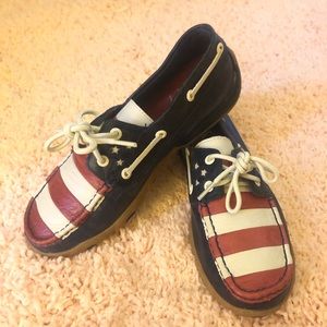 Twisted X Patriotic moccasins
